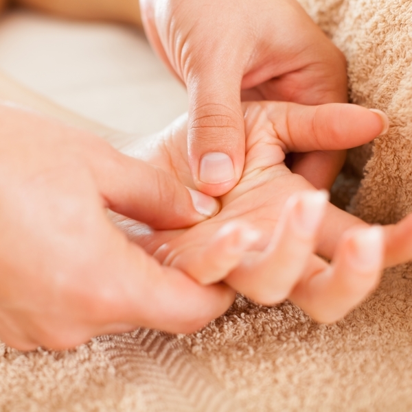 Hand reflexology