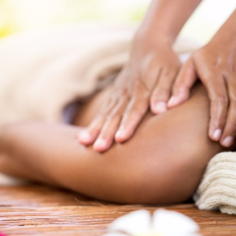 Oriental back and head massage