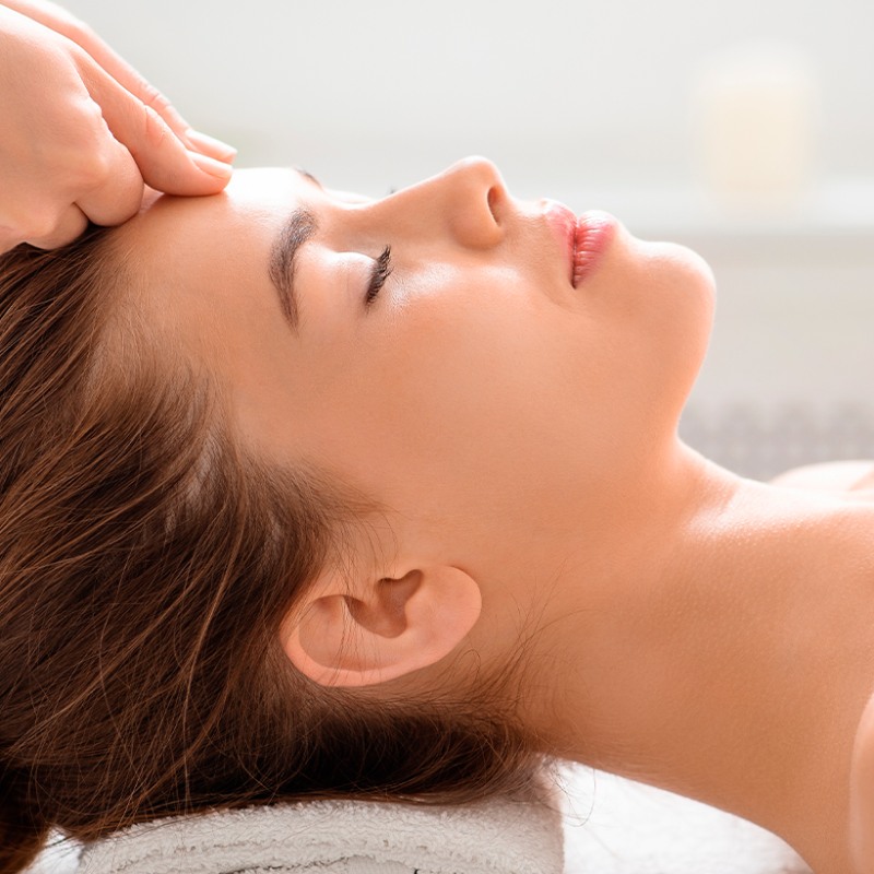 Lifting face massage